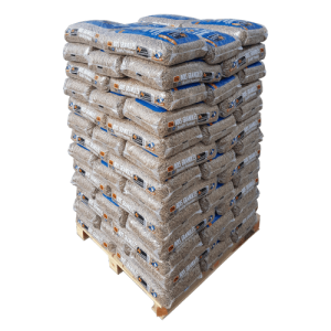 Granulés de Bois Woodstock Qualité premium – 1 Palette de 78 Sacs de 15Kg