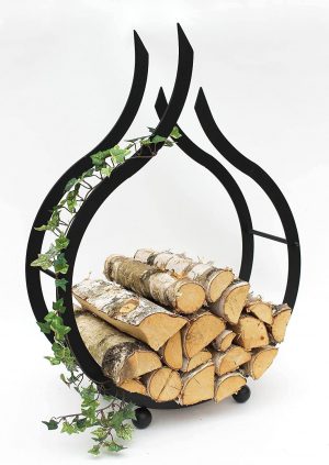 Support a Bois de Cheminée