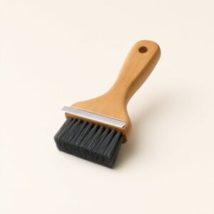 Brosse nettoie-vitre avec grattoir