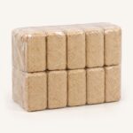 Bûches densifiées — pack de 10 (≈ 20 kg)