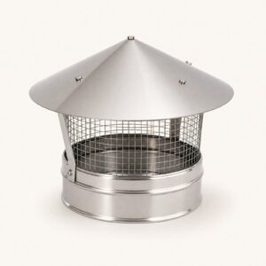 Chapeau anti-pluie inox Ø 150 mm