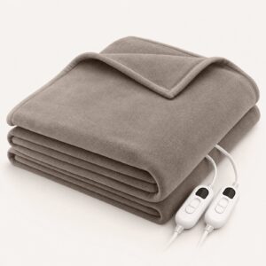 Couverture chauffante XXL 200 × 180 cm — 2 zones
