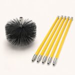 Kit de ramonage hérisson Ø 150 mm — 7 m (5 cannes)