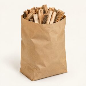 Pack Allumage — allume-feu + petit bois + soufflet
