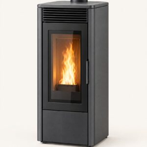Poêle à granulés Atlas 12 kW canalisable — anthracite
