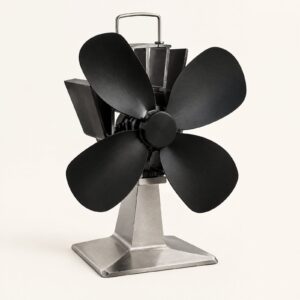 Ventilateur de poêle thermique — 4 pales